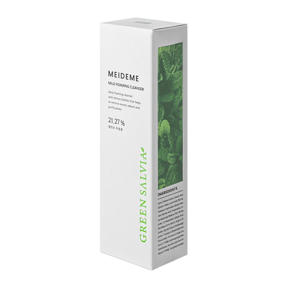 MEIDEME Green Salvia Mild Cleansing foam 120mL