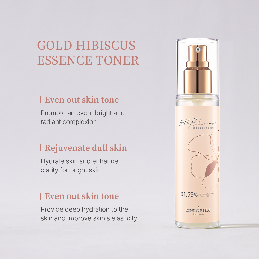 MEIDEME Gold Hibiscus Essence Toner 100mL