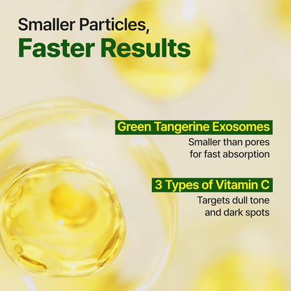 GOODAL Green Tangerine Vita C Dark Spot Care Serum Sheet Mask – Brightening Vitamin C Sheet Mask