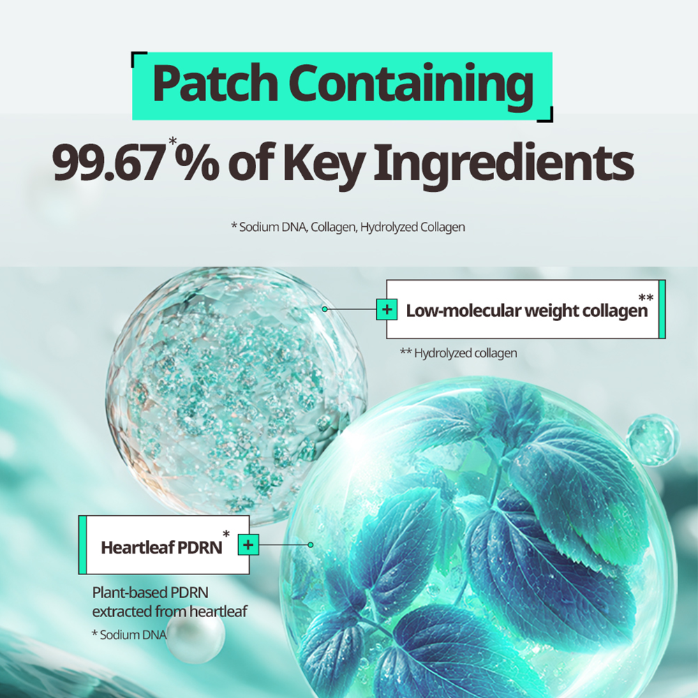 GOODAL Heartleaf PDRN Collagen Melting Patch