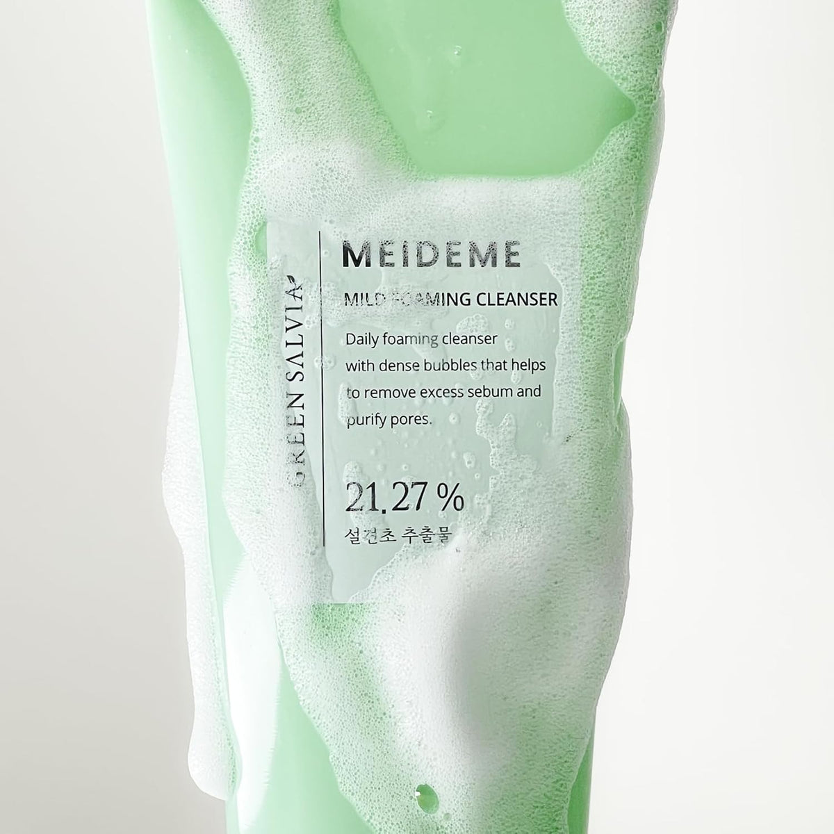 MEIDEME Green Salvia Mild Cleansing foam 120mL