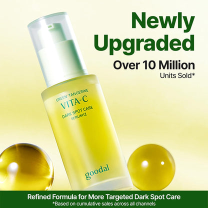 GOODAL Green Tangerine Vitamin C Serum Alpha – Brightening Vitamin C Serum for Dark Spots