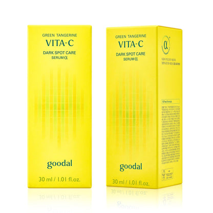GOODAL Green Tangerine Vitamin C Serum Alpha – Brightening Vitamin C Serum for Dark Spots