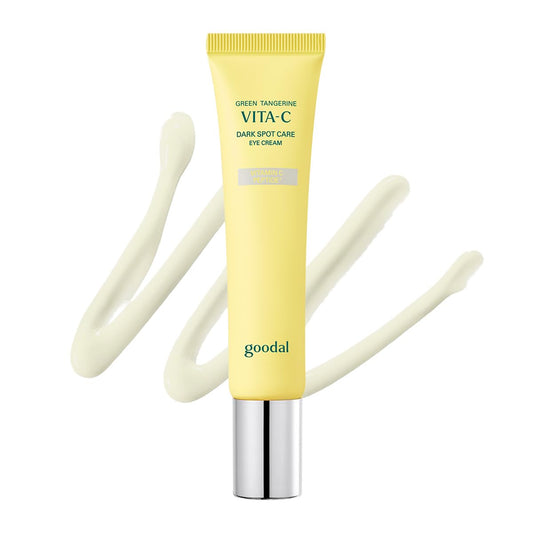 GOODAL Green Tangerine Vita C Dark Circle Eye Cream – Brightening Eye Cream with peptides