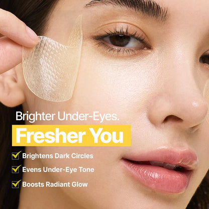 GOODAL Green Tangerine Vitamin C Eye Patches ALPHA – Brightening Hydrogel Eye Patches