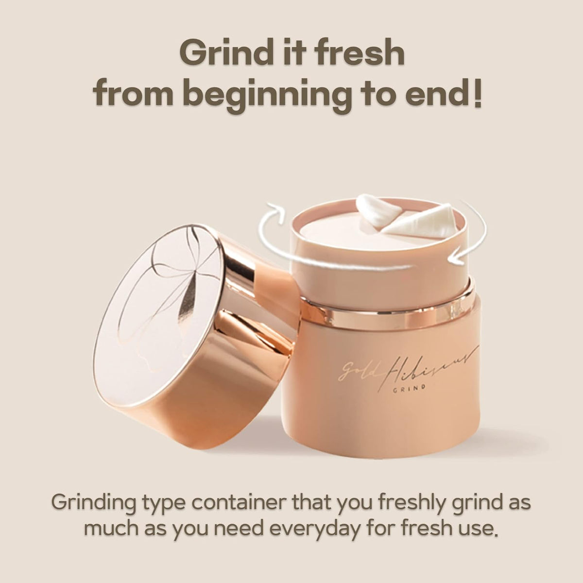 MEIDEME Gold Hibiscus Nourishing Grind Cream  45g
